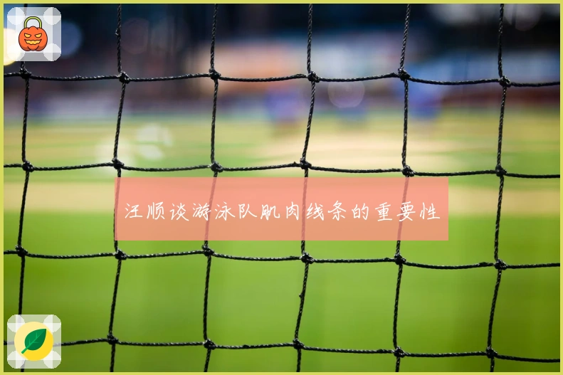 汪顺谈游泳队肌肉线条的重要性